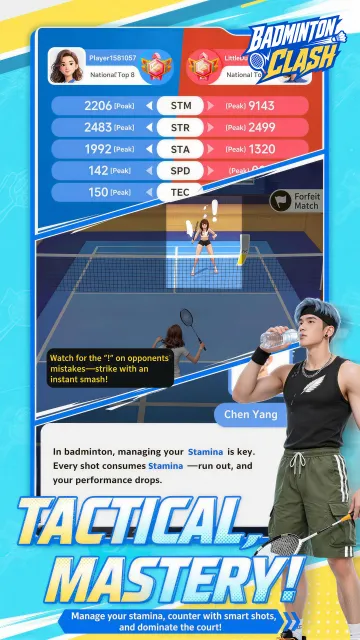 Badminton Clash game modes screenshot
